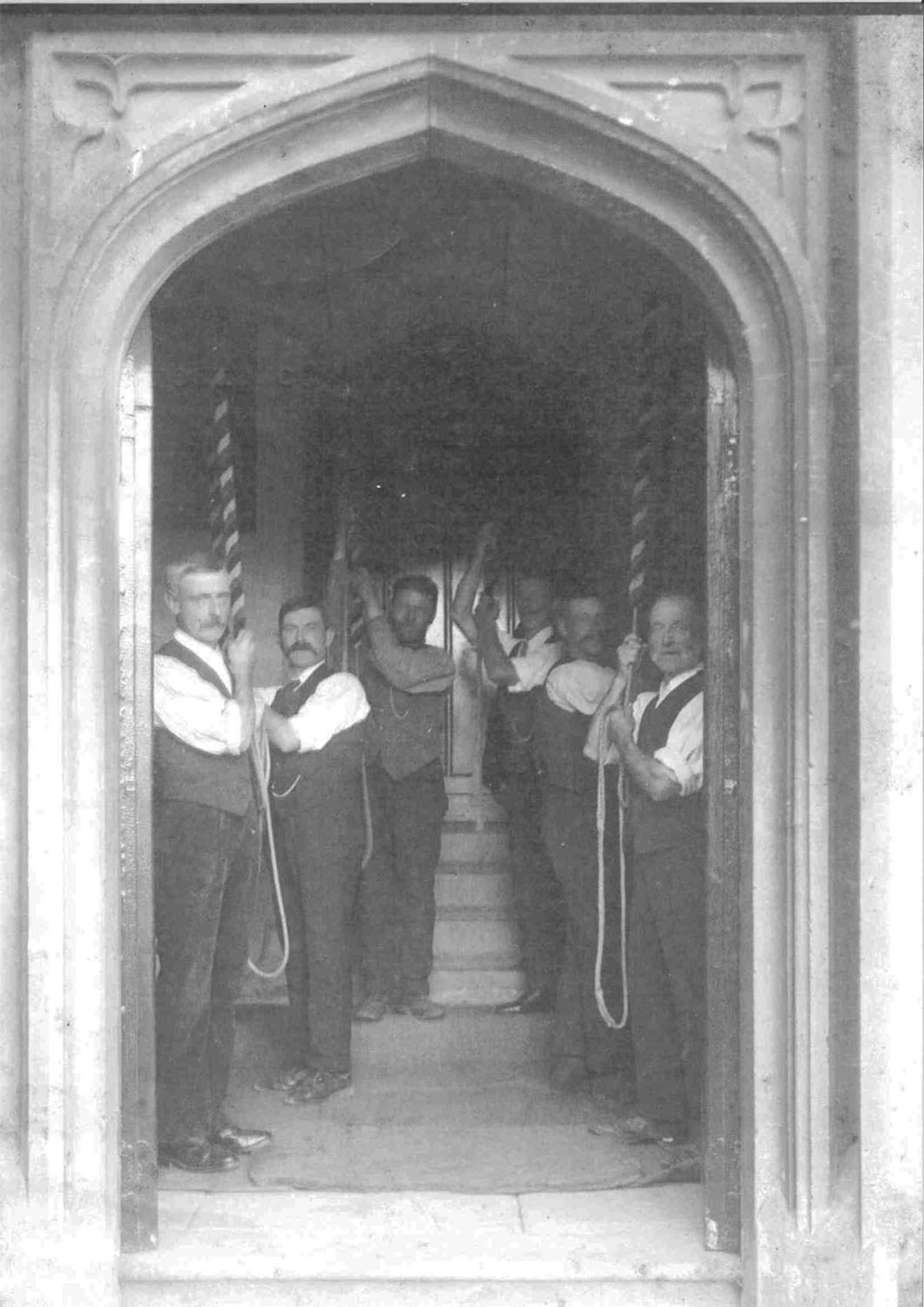 Bell ringers 1900s when there 