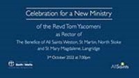 Celebration for a New Ministry 