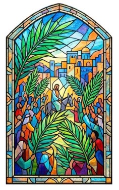 Palm Sunday Window